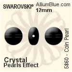 施华洛世奇 Baroque 珍珠 (5840) 6mm - 水晶珍珠
