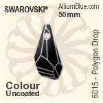 施華洛世奇 棋盤 熨底平底石 (2493) 8mm - 白色（半塗層） 鋁質水銀底