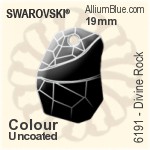 施华洛世奇 Divine Rock 吊坠 (6191) 19mm - Colour (Uncoated)