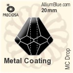 Preciosa MC Drop (6302) 20mm - Clear Crystal