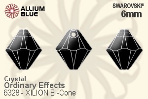Swarovski XILION Bi-Cone Pendant (6328) 6mm - Crystal Effect