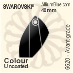 施華洛世奇 Avant-grade 吊墜 (6620) 40mm - Colour (Uncoated)
