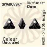 スワロフスキー XILION Triangle ペンダント (6628) 12mm - カラー