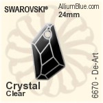 Macedonian Sun, Pendant, Crystal, Crystal AB, 30mm