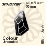 スワロフスキー De-Art ペンダント (6670) 24mm - カラー