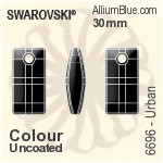 Swarovski Urban Pendant (6696) 30mm - Clear Crystal