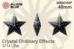 Swarovski Star Pendant (6714) 40mm - Crystal Effect