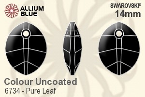 Swarovski Pure Leaf Pendant (6734) 14mm - Color