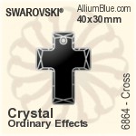 PREMIUM Mini Pear Pendant (PM6128) 10mm - Crystal Effect