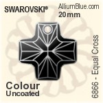 Swarovski Devoted 2 U Heart Pendant (6261) 17mm - Clear Crystal