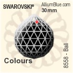 施華洛世奇 STRASS Ball (8558) 20mm - 透明白色