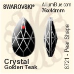 Swarovski STRASS Pear Shape (8721) 63x37mm - Color