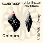 SWAROVSKI 8950 NR 805 130 BLUE VIOLET B