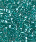 Sparkling Aqua Green Lined Crystal