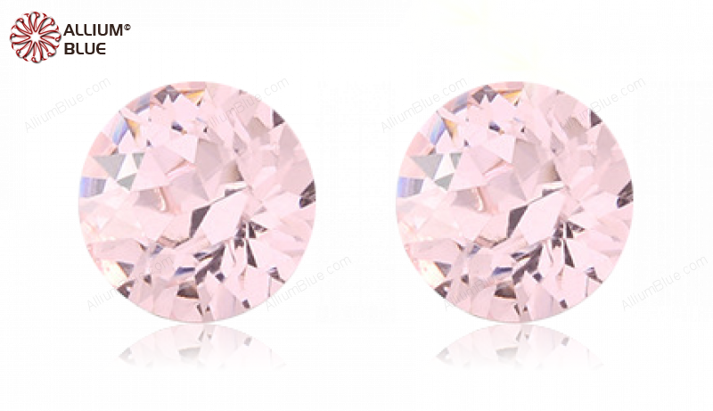 PREMIUM CRYSTAL 33 Facets Chaton SS22 Light Rose F