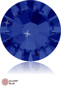 PREMIUM CRYSTAL Round Rose Flat Back Mixed Sizes Crystal Meridian Blue F