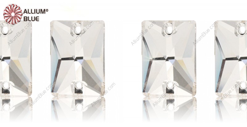 PREMIUM CRYSTAL Rectangle Sew-on Stone 18x13mm Crystal F