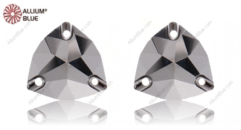 PREMIUM CRYSTAL Trilliant Sew-on Stone 22mm Crystal Metallic Silver F