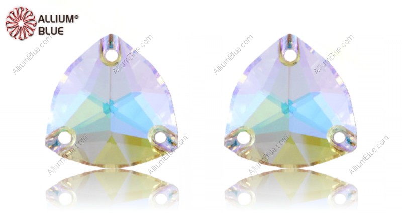 PREMIUM CRYSTAL Trilliant Sew-on Stone 12mm Crystal Paradise Shine F