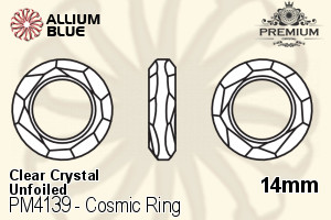 PREMIUM CRYSTAL Cosmic Ring Fancy Stone 14mm Crystal