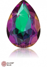 PREMIUM CRYSTAL Pear Fancy Stone 18x13mm Crystal Heliotrope F