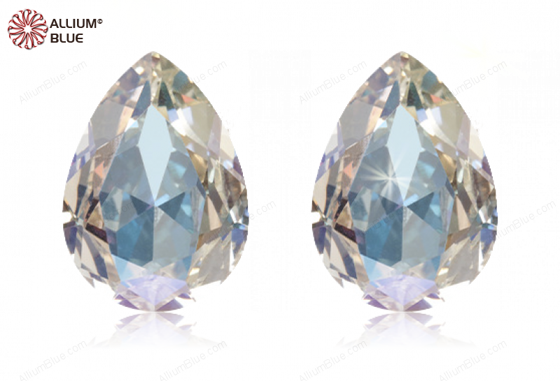 PREMIUM CRYSTAL Pear Fancy Stone 18x13mm Crystal Moonlight F