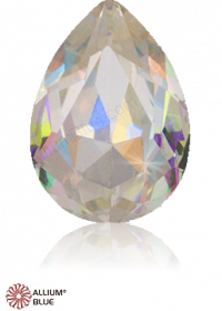PREMIUM CRYSTAL Pear Fancy Stone 10x7mm Crystal Shimmer F