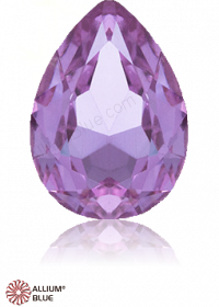 PREMIUM CRYSTAL Pear Fancy Stone 25x18mm Violet F
