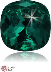 PREMIUM CRYSTAL Cushion Cut Fancy Stone 12mm Emerald F