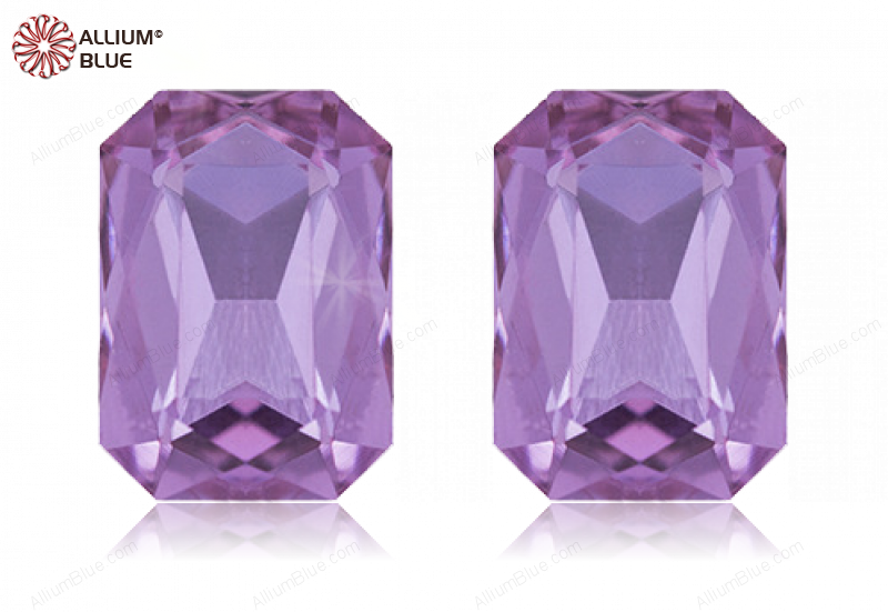 PREMIUM CRYSTAL Octagon Fancy Stone 6x4mm Violet F
