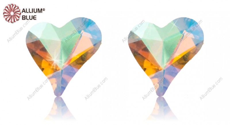 PREMIUM CRYSTAL Sweet Heart Fancy Stone 13x12mm Crystal Paradise Shine F