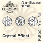 プレミアム Disco Ball ビーズ (PM5003) 10mm - クリスタル エフェクト