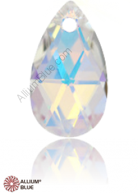 PREMIUM CRYSTAL Teardrop Pendant 24x12mm Crystal Aurore Boreale