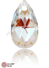 PREMIUM CRYSTAL Pear Pendant 16x9mm Crystal Shimmer
