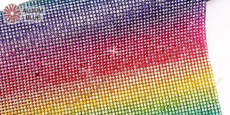 PREMIUM CRYSTAL Chaton Sheet 400x240mm Rainbow