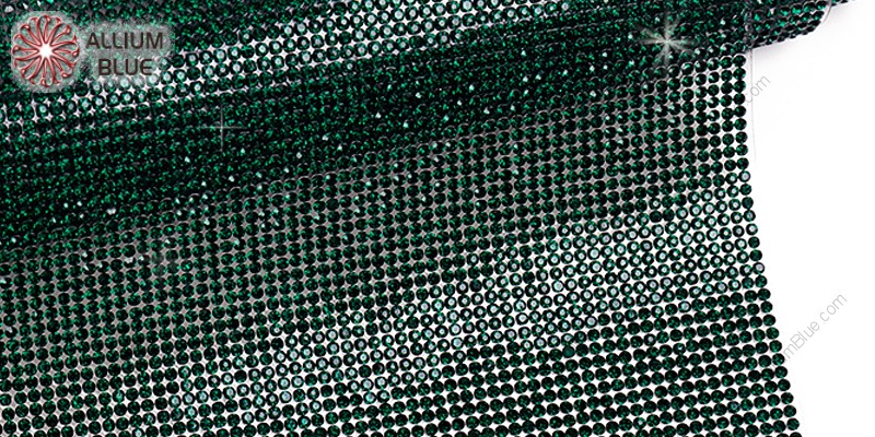 PREMIUM CRYSTAL Chaton Sheet 400x240mm Emerald F