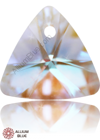 PREMIUM CRYSTAL Triangle Pendant 12mm Crystal Shimmer