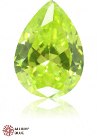 PREMIUM CRYSTAL Zirconia Pear 5x4mm Zirconia Apple Green