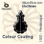 Preciosa Pendeloque (1002) 53x35mm - Colour Coating