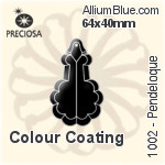 Preciosa Pendeloque (1002) 64x40mm - Colour Coating