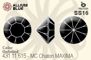 PRECIOSA Chaton MAXIMA ss16/pp31 sapphire U