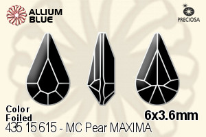 PRECIOSA Pear MXM 6x3.6 fuchsia DF