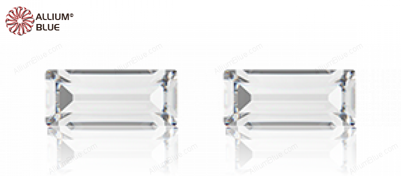 PRECIOSA Baguette MXM 4x2 crystal DF