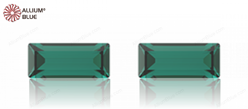 PRECIOSA Baguette MXM 5x2.5 emerald DF