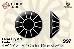 PRECIOSA Rose VIVA12 ss7 crystal S