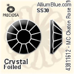 PREMIUM Galactic Sew-on Stone (PM3256) 19x12mm - Color With Foiling