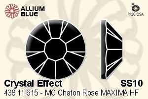 PRECIOSA Rose MAXIMA ss10 crystal HF Lav