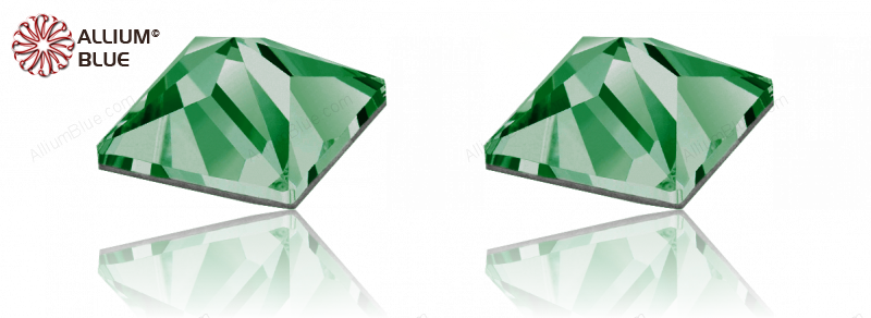 PRECIOSA Pyramid MXM FB 5x5 emerald HF