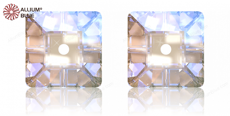 PRECIOSA Loch Square 1H 8x8 crystal S AB