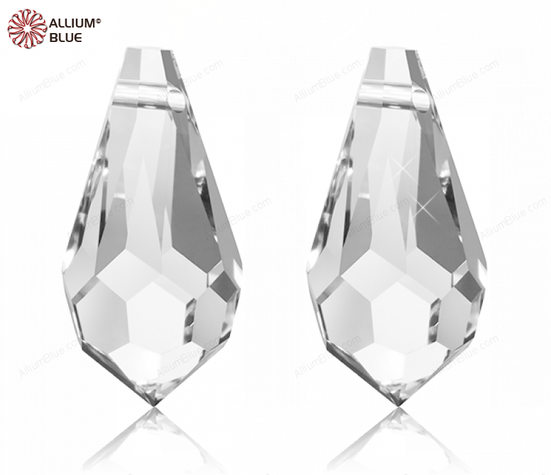 PRECIOSA Drop Pend.984 6.5x13 crystal